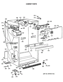 03 - Cabinet Parts parts for Ge Refrigerator MTX24GISHRAD from AppliancePartsPros.com