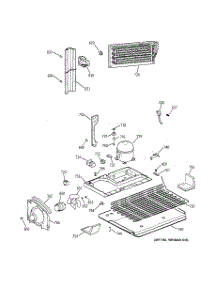 06 - Unit Parts parts for Ge Refrigerator TBK25PAXGRWW from AppliancePartsPros.com