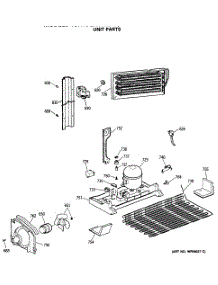 06 - Unit Parts parts for Ge Refrigerator TBX18GATHRWH from AppliancePartsPros.com