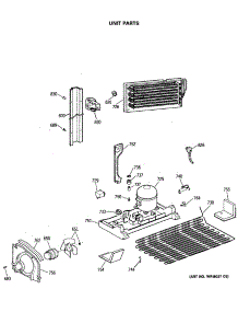 06 - Unit Parts parts for Ge Refrigerator TBH18MASMRWH from AppliancePartsPros.com