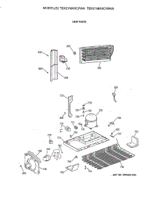 06 - Unit Parts parts for Ge Refrigerator TBX21MAXCRAA from AppliancePartsPros.com