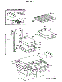 04 - Shelf Parts parts for Ge Refrigerator TBE21JASTRAD from AppliancePartsPros.com