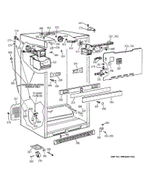 03 - Cabinet Parts parts for Ge Refrigerator TBX18NIBRRAA from AppliancePartsPros.com