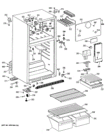 02 - Section2 parts for Ge Refrigerator MTE14EASDRWH from AppliancePartsPros.com