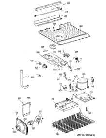 03 - Section3 parts for Ge Refrigerator MTE14EASDRWH from AppliancePartsPros.com