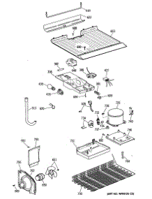 03 - Section3 parts for Ge Refrigerator MTX16CYSFRWH from AppliancePartsPros.com