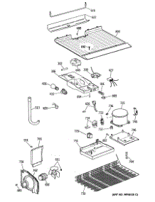 03 - Section3 parts for Ge Refrigerator MTX16CYSCRWH from AppliancePartsPros.com