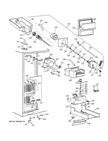 03 - Freezer Section parts for Ge Refrigerator TPX24PRYEAA from AppliancePartsPros.com