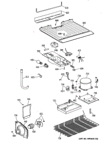 03 - Section3 parts for Ge Refrigerator TBC14SYSJRWH from AppliancePartsPros.com
