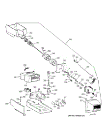 06 - Ice Maker & Dispenser parts for Ge Refrigerator TBX25PRYHRWW from AppliancePartsPros.com