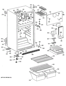 02 - Section2 parts for Ge Refrigerator MTX14EYSFRWH from AppliancePartsPros.com