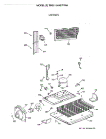 06 - Unit Parts parts for Ge Refrigerator TBG21JAXERWW from AppliancePartsPros.com