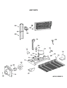 06 - Unit Parts parts for Ge Refrigerator TBX19JASMRWH from AppliancePartsPros.com