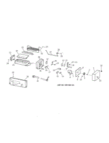 09 - Ice Maker parts for Ge Refrigerator TBX25PCSLRAA from AppliancePartsPros.com
