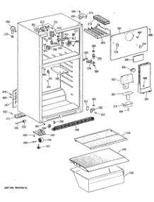 02 - Section2 parts for Ge Refrigerator TBE16SASJRWH from AppliancePartsPros.com