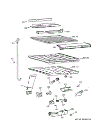 05 - Compartment Separator Parts parts for Ge Refrigerator TBX19PABLRAA from AppliancePartsPros.com