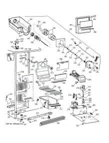 03 - Freezer Section parts for Ge Refrigerator MSK27DHXAAA from AppliancePartsPros.com