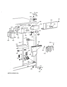 04 - Fresh Food Section parts for Ge Refrigerator MSK27DHXAAA from AppliancePartsPros.com