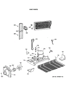 06 - Unit Parts parts for Ge Refrigerator MTH21GASNRWH from AppliancePartsPros.com