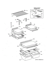 04 - Shelf Parts parts for Ge Refrigerator TBG18IABGRAA from AppliancePartsPros.com