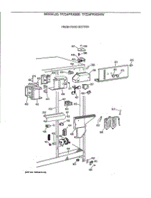 04 - Fresh Food Section parts for Ge Refrigerator TFZ24PRXBBB from AppliancePartsPros.com