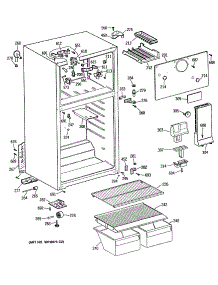 02 - Section2 parts for Ge Refrigerator TBE14SATBRAD from AppliancePartsPros.com
