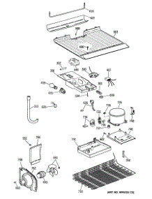 03 - Section3 parts for Ge Refrigerator TBE14SATBRAD from AppliancePartsPros.com