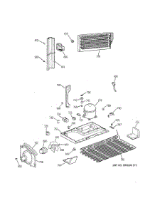 06 - Unit Parts parts for Ge Refrigerator TBX22PAYERWW from AppliancePartsPros.com