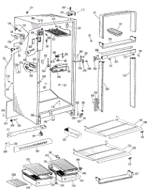 02 - Section2 parts for Ge Refrigerator TBF16VKC from AppliancePartsPros.com