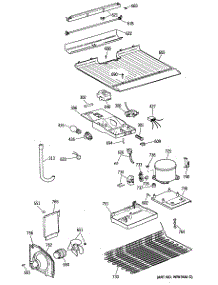 03 - Section3 parts for Ge Refrigerator TBX14MASDRAD from AppliancePartsPros.com