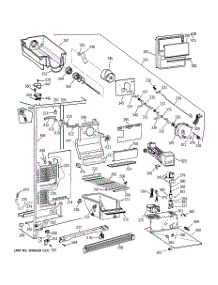 03 - Freezer Section parts for Ge Refrigerator MSG27DHZAWW from AppliancePartsPros.com