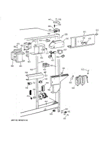 04 - Fresh Food Section parts for Ge Refrigerator MSG27DHZAWW from AppliancePartsPros.com