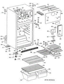 02 - Section2 parts for Ge Refrigerator MTE16EASDRWH from AppliancePartsPros.com