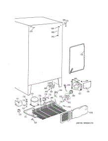 05 - Unit Parts parts for Ge Refrigerator TFX22VRAAWW from AppliancePartsPros.com