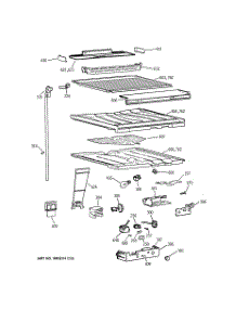 05 - Compartment Separator Parts parts for Ge Refrigerator TBG18DAXMRWW from AppliancePartsPros.com