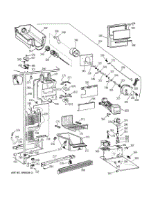 03 - Freezer Section parts for Ge Refrigerator TFX27PRBAAA from AppliancePartsPros.com