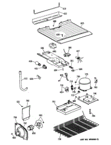 03 - Section3 parts for Ge Refrigerator TBX18NATDRWH from AppliancePartsPros.com