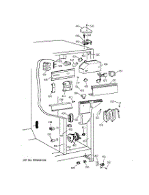 04 - Fresh Food Section parts for Ge Refrigerator TFX25PRYDWW from AppliancePartsPros.com