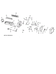 04 - Icemaker Wr30x0327 parts for Ge Refrigerator TBX14SIZFRAD from AppliancePartsPros.com