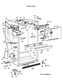 03 - Cabinet Parts parts for Ge Refrigerator TBX18JAXERAA from AppliancePartsPros.com