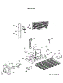 06 - Unit Parts parts for Ge Refrigerator MTX18EASQRWH from AppliancePartsPros.com