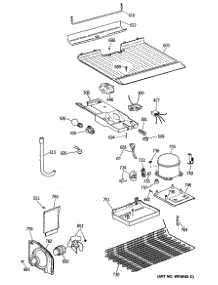 03 - Section3 parts for Ge Refrigerator TBX14AYTDRWH from AppliancePartsPros.com