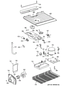 03 - Section3 parts for Ge Refrigerator TBX14SASJRAD from AppliancePartsPros.com