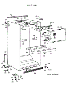 03 - Cabinet Parts parts for Ge Refrigerator TBT25JATHRAD from AppliancePartsPros.com