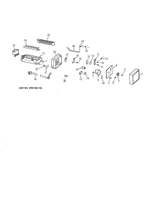 07 - Icemaker Wr30x0327 parts for Ge Refrigerator MTX18DABBRWW from AppliancePartsPros.com