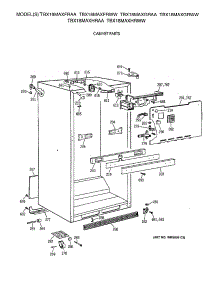 03 - Cabinet Parts parts for Ge Refrigerator TBX18MAXHRWW from AppliancePartsPros.com