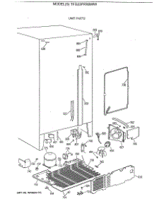 06 - Unit Parts parts for Ge Refrigerator TFG22PRXBWW from AppliancePartsPros.com