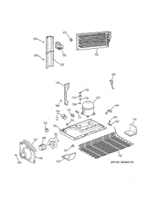 06 - Unit Parts parts for Ge Refrigerator TBX18ZAXJRWW from AppliancePartsPros.com