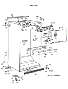 03 - Cabinet Parts parts for Ge Refrigerator TBE24JATJRWH from AppliancePartsPros.com