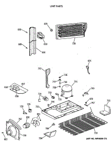06 - Unit Parts parts for Ge Refrigerator TBE24JATJRWH from AppliancePartsPros.com